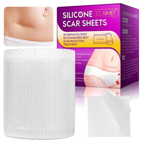 Patch En Gel De Silicone Pour Traitement Des Cicatrices, Invisible Et Efficace Pour Chirurgie, Patch Thérapeutique Pour Les Traumatismes D'acné, Les Brûlures, La Réparation De La Peau, Y2c6
