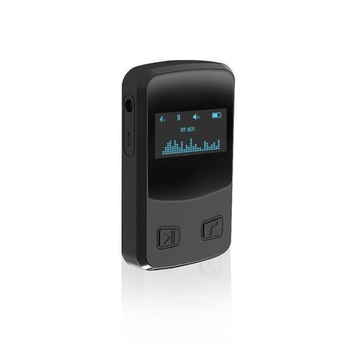 Adaptateur Récepteur 5.0 Oled Sans Fil, Bluetooth, Prise 3.5mm Pour Lecteur Audio De Musique De Voiture, Récepteur De Casque, Mains Libres