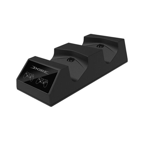 Station De Charge Double Pour Manettes De Jeu, Socle Avec Indicateur Led, Pour Ps4 Slim/Pro