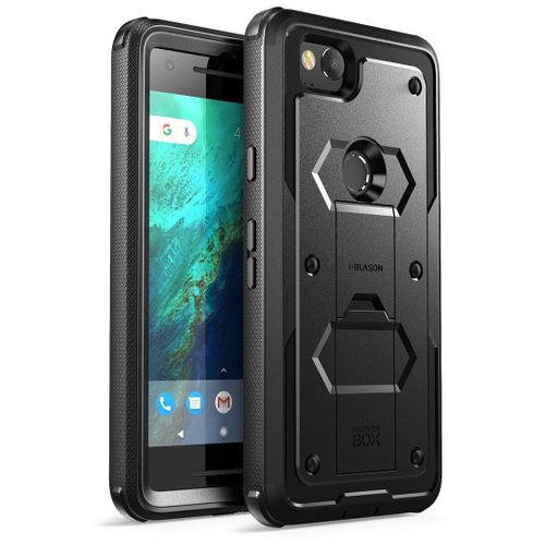 Boîtier I-Blason Armorbox Pour Google Pixel 2, Coque Complète Robuste Avec Réduction Des Chocs, Avec Protection D'écran Intégrée