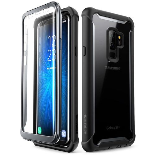 Coque Intégrale Robuste Antichoc Transparente Avec Protection D'écran Intégrée, Pour Samsung Galaxy S9 Plus, Version 2018