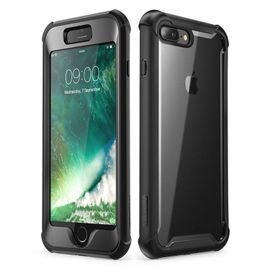 Coque Intégrale Pour Iphone 7 Plus, Résistante, Transparente, Avec Protection D'écran Intégrée
