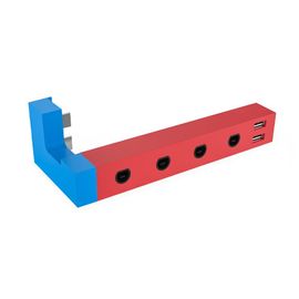 Adaptateur De Contrôleur Filaire 4 Ports Avec 2 Ports Usb Pour Nintendo Gamecube, Pièces De Jeux Électroniques