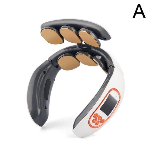 Masseur Intelligent Tens Pulse Pour Le Cou Et Le Dos, 6 Têtes, Électrique, Soulagement De La Colonne Cervicale, P G2o2 