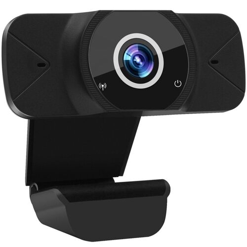 Webcam grand Angle Full HD 1080P, Streaming en direct, Microphone intégré, caméra USB pour ordinateur portable, appels de bureau