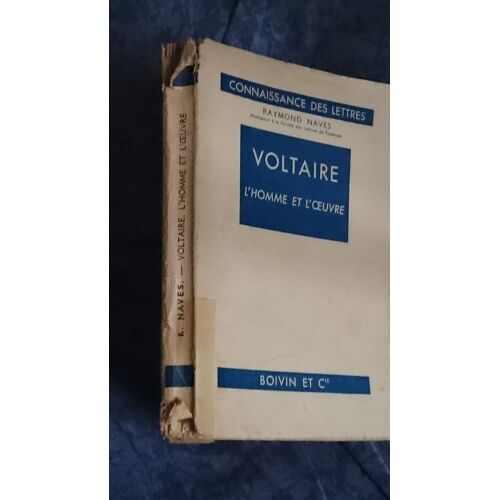 Voltaire L'homme Et L'oeuvre
