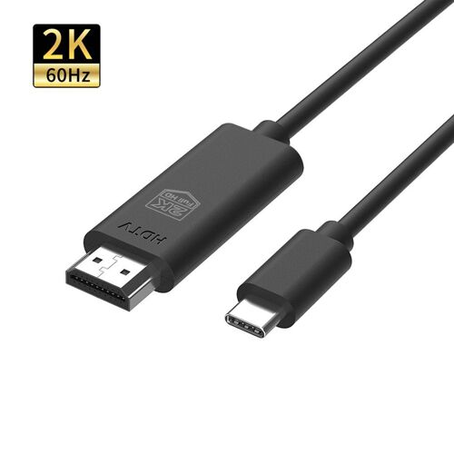 Câble USB de Type C vers HDMI, convertisseur compatible avec MacBook, Huawei Mate 30 USB-C
