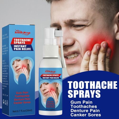 Spray Anti-Douleur Dentaire, Soulagement Instantané Et Efficace De La Douleur Dentaire, Soin Des Gencives, Traitement Des Gencives, H7j1 
