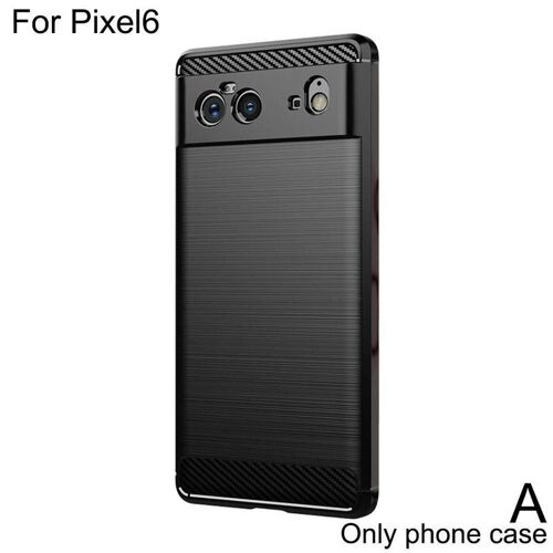 Coque de protection en Fiber de carbone pour Google Pixel 6 pro P8H0, étui pare-chocs mince en Silicone