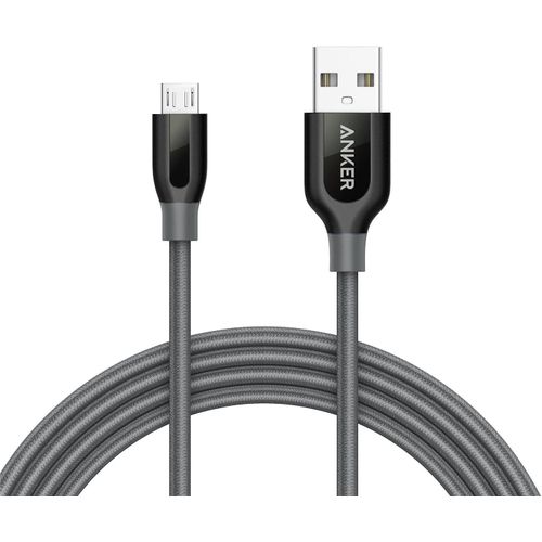 Hamiltion-Powerline+ Câble Micro Usb [180Cm] Le Câble Haut De Gamme En Fibres D'Aramide & Nylon Double Tressage Pour Samsung, Nexus, Lg Et Autres Smartphones Et Tablettes Android