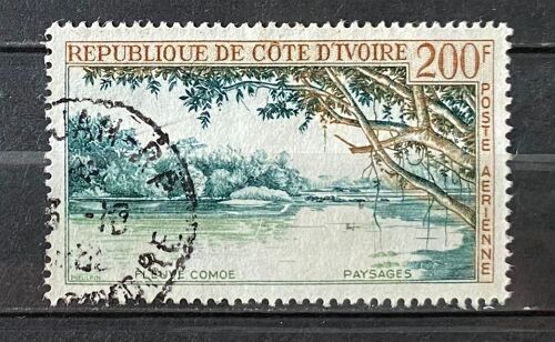 Timbre Oblitéré Côte D' Ivoire 1963