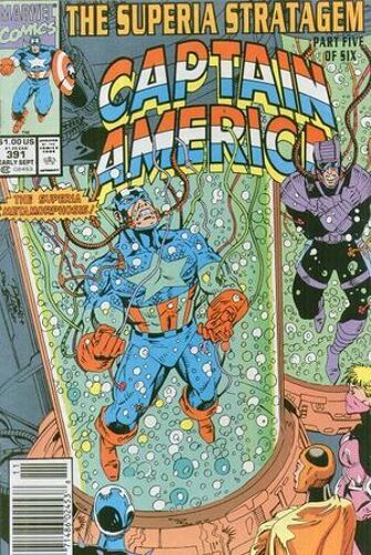 Captain America (Vol. 1) N°391 De Septembre 1991 (Marvel Comics En V.O.) . 