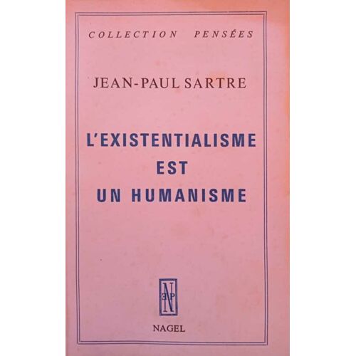 L'existentialisme Est Un Humanisme