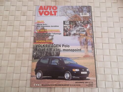 Auto Volt N° 750 Volkswagen Polo Diesel Moteur Inj. Directe Depuis 96