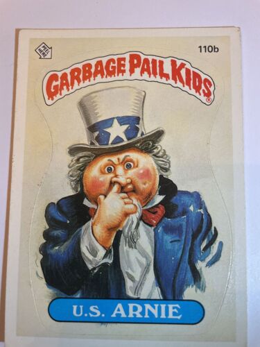 Garbage Pail Kids - Les Crados - Topps Gpk 1986 U S Arnie 110b