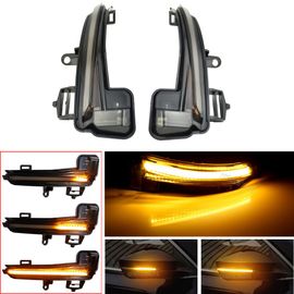 Clignotant Dynamique À Led Pour Skoda Superb, Rétroviseur, Répéteur, Indicateur De Lampe, A7, B8, Mk3, 2016, 2017, 2018, 2019