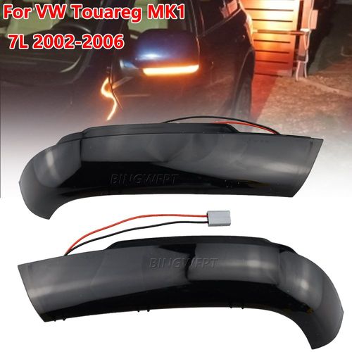 Rétroviseur Led Pour Vw Volkswagen Touareg I Mk1 7l, Clignotant, Signalisation De Direction Dynamique, 2 Pièces, 2002, 2003, 2004, 2005, 2006