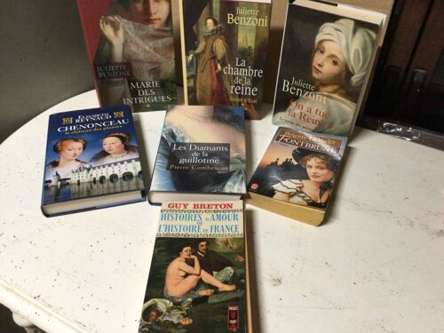 Lot De 7 Romans Divers