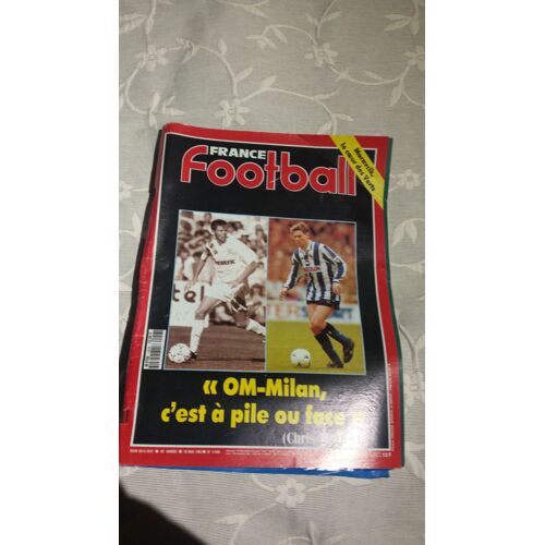 France Football N° 2458 : Om- Milan, C'est À Pile Ou Face