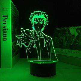 Lampe Led 3d En Forme De Porte En Forme De Dessin Animé, Lumière Néon En Acrylique, Idéal Pour Une Chambre À Coucher Ou Comme Cadeau