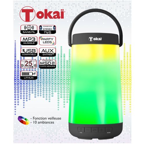 Tokai - Enceinte sans fil - Noir