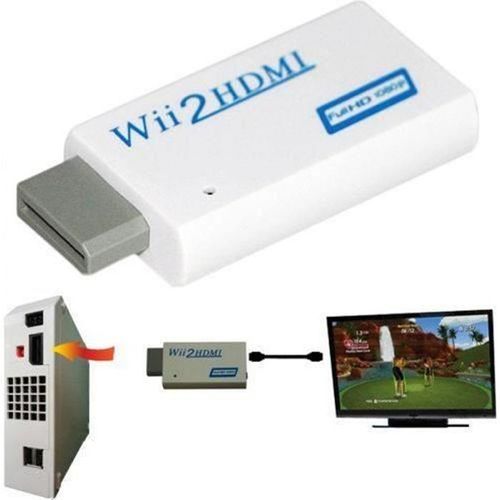 Mini Convertisseur Adaptateur Wii HDMI 720P - 1080P HD Audio Upscaling*SQ