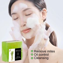 Savon À La Citronnelle 100g, Huile Essentielle Hydratante, Pommade Contre L'acné, La Séborrhée Pour Toute La Peau, Soin En Profondeur, Douche, Nettoyage De La Peau, So Y6f8 