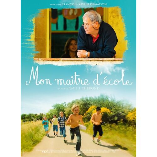 Mon Maître D'école - Affiche Originale De Cinéma - Format 120x160 Cm - Un Film Documentaire De Emilie Thérond - Année 2016