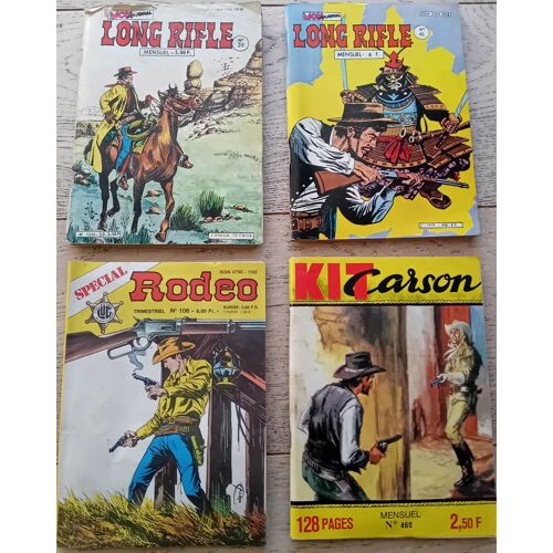 Long Rifle N.30 Et 46, Rodéo N.106, Kit Carson N.460