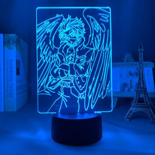 Lampe Led Thème My Hero Academia En 3d, Luminaire Décoratif D'intérieur, Idéal Pour La Chambre D'un Enfant, Cadeau D'anniversaire, Livraison Directe