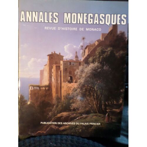 Annales Monegasques N 16