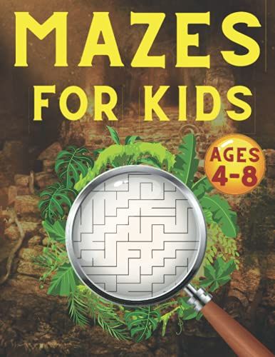 Mazes For Kids Ages 4-8