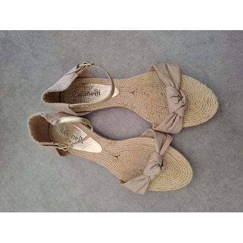 Sandales Beige/Dorees Minelli - Pointure 39