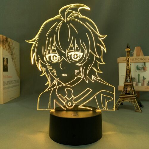 Lampe Led En 3d, Anime Seraph Du Bout Mikaela Hyakuya, Veilleuse Pour Chambre D'enfants, Décoration De Chambre À Coucher, Cadeau D'anniversaire, Manga Seraph Du Bout