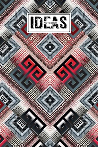 Ideas Notebook: Rhombus Cover Ideas Notebook, Ideas Journal/Mini Ideas Notebook/Pocket Idea Log Book 120 Pages - Size 6" X 9" By Ruth Richter