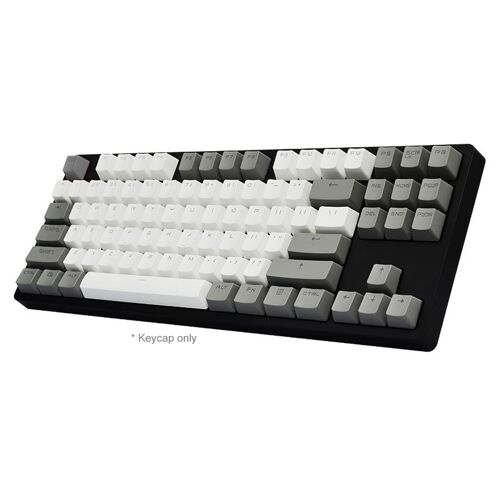 Capuchons de touches de clavier mécanique résistantes à la lumière, capuchons de touches PBT, adaptés aux documents, remplacement pour aucun Kailh et Gateron, 87 pièces par ensemble
