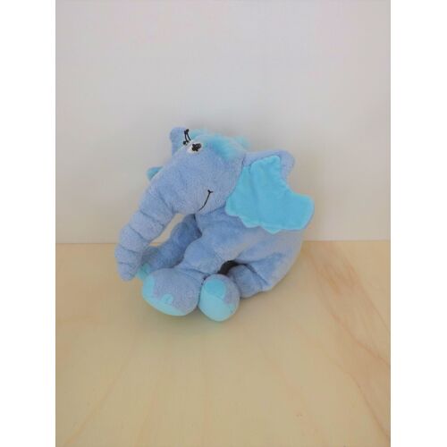 Doudou Peluche Éléphant Bleu Dr Seuss 