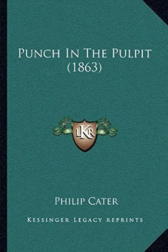 Punch In The Pulpit (1863)
