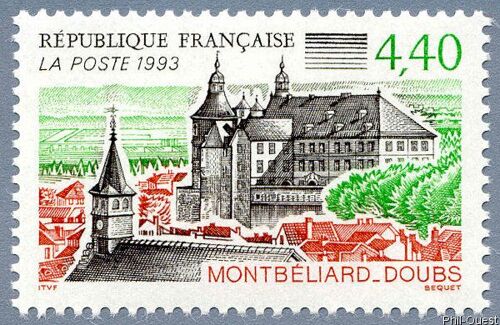 Timbre De 1993 Montbéliard - Doubs N° 2826