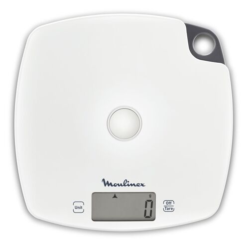 Moulinex Bn1000 Gris, Blanc Carré Balance De Ménage Électronique