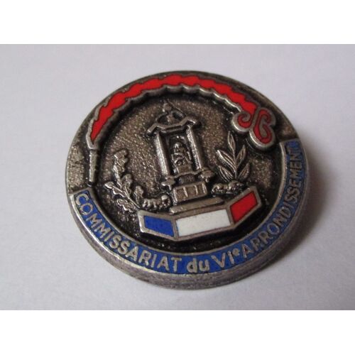 Pin's Police / Commissariat Du Vie Arrondissement Paris