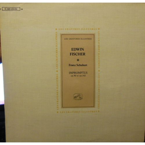 Impromptus Op. 90 Et 142  Edwin Fischert 