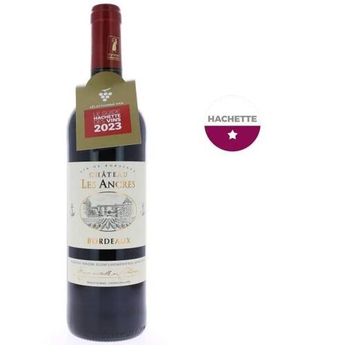 Châteaux Les Ancres 2020 Bordeaux - Vin Rouge De Bordeaux