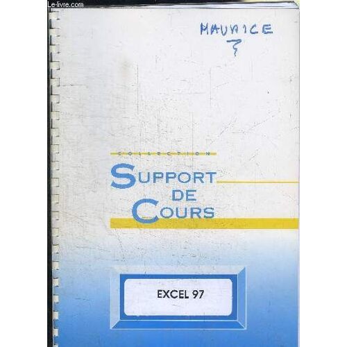 Collection Support De Cours - Excel 97
