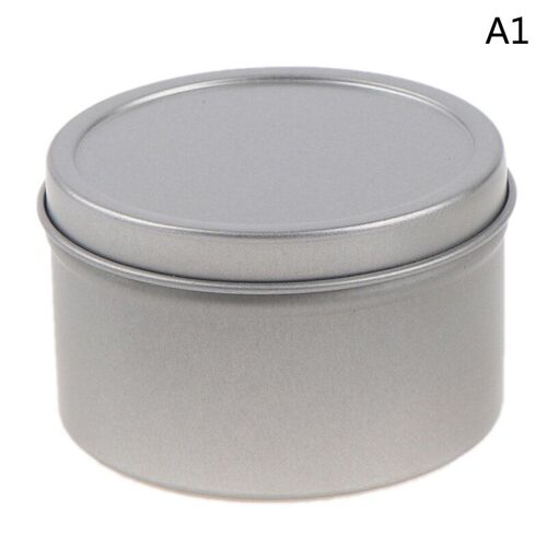 Mini Boîte En Fer Blanc, Pot Rectangulaire Vide, Boîte En Fer, Portable, Stockage De Crème À Lèvres Pour Bijoux De Mariage, Étuis À Bonbons Et Pilules, Noir Argent 