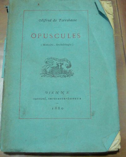 Opuscules (Histoire, Archéologie)