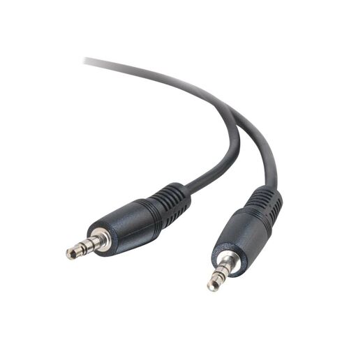 C2G - Câble audio - mini-phone stereo 3.5 mm mâle pour mini-phone stereo 3.5 mm mâle - 3 m - blindé