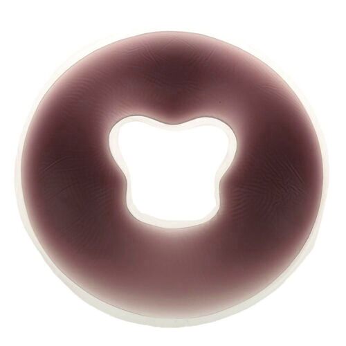 Doux Salon Spa Massage Silicone Visage Relax Berceau Coussin Traverses Coussin Oreiller Soins De Beauté-Café Foncé, M