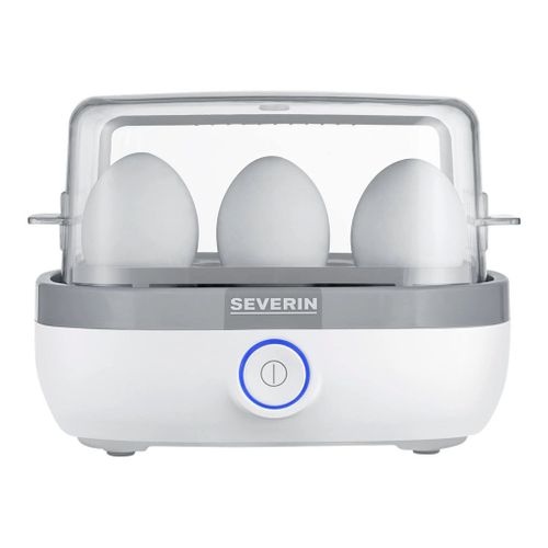 SEVERIN EK 3164 - Cuiseur à Oeufs - 420 Watt - blanc/gris