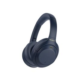 Sony WH-1000XM4 - ?couteurs avec micro - circum-aural - Bluetooth - sans fil, filaire - NFC* - Suppresseur de bruit actif - Jack 3,5mm - bleu nuit